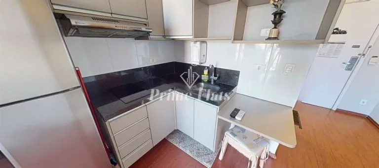Imagem Flat disponível para locação no Comfort Ibirapuera, com 26m², 1 dormitório e 1 vaga de garagem