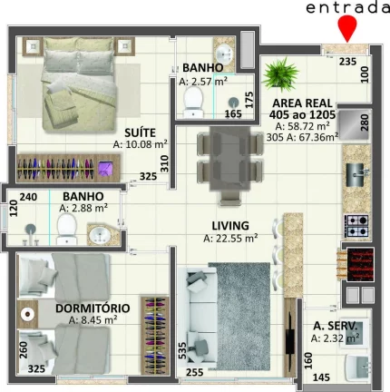 Imagem Maria de Luca Pellegrini - Apartamento à venda no bairro Navegantes - Capão da Canoa/RS