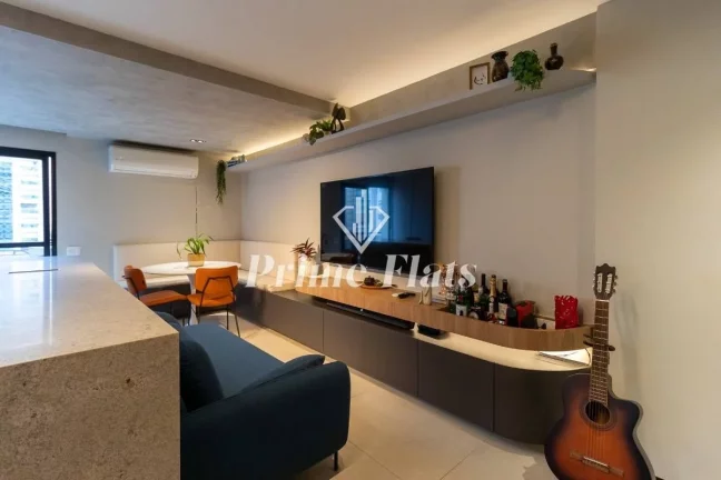 Imagem Flat disponível para venda no Place Vendome Flat Service em Moema, com 58m², 2 dormitórios e 1 vaga