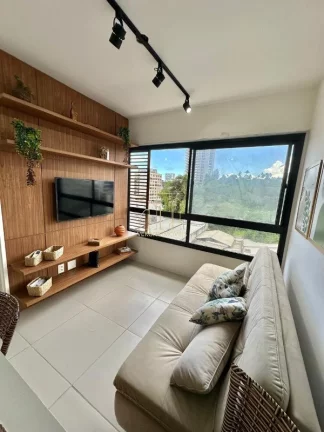 Imagem Excelente apartamento decorado de alto padrão quarto e sala a venda na Barra