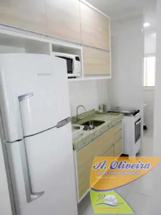 Imagem Lindo Apartamento - 02 Dormitórios ( 01 Suíte )- Praia Grande