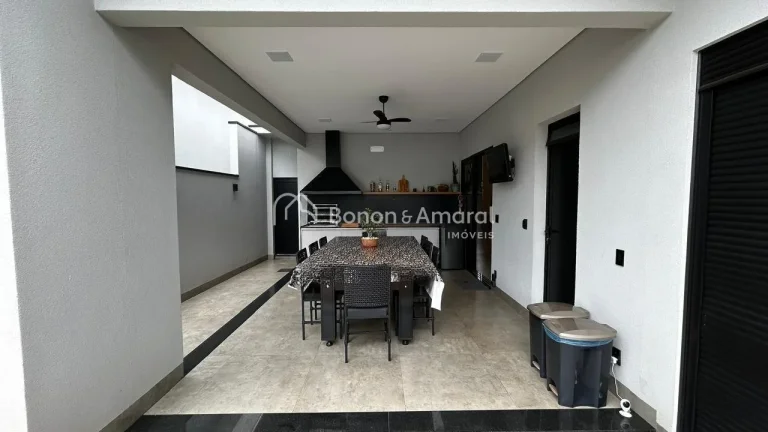 Imagem Esta casa térrea une modernidade, conforto e inovação em cada detalhe. Com 194 m² de área const...