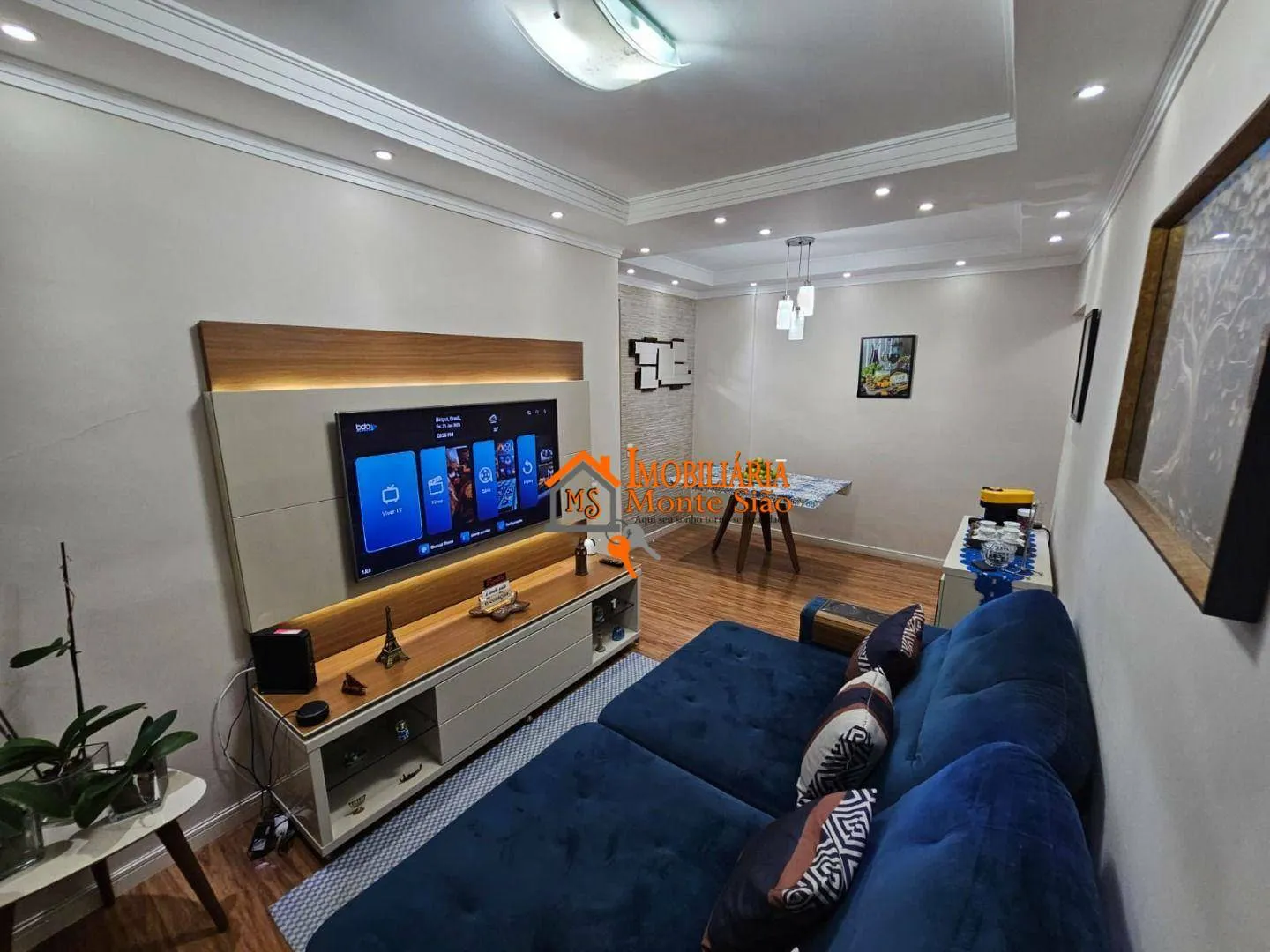Imagem Apartamento com 2 dormitórios à venda, 56 m² por R$ 285.000,00 - Cocaia - Guarulhos/SP