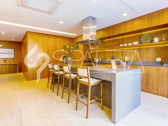 Imagem Um apartamento com estilo arquitetônico neoclássico e 4 suítes à venda no Lindenberg