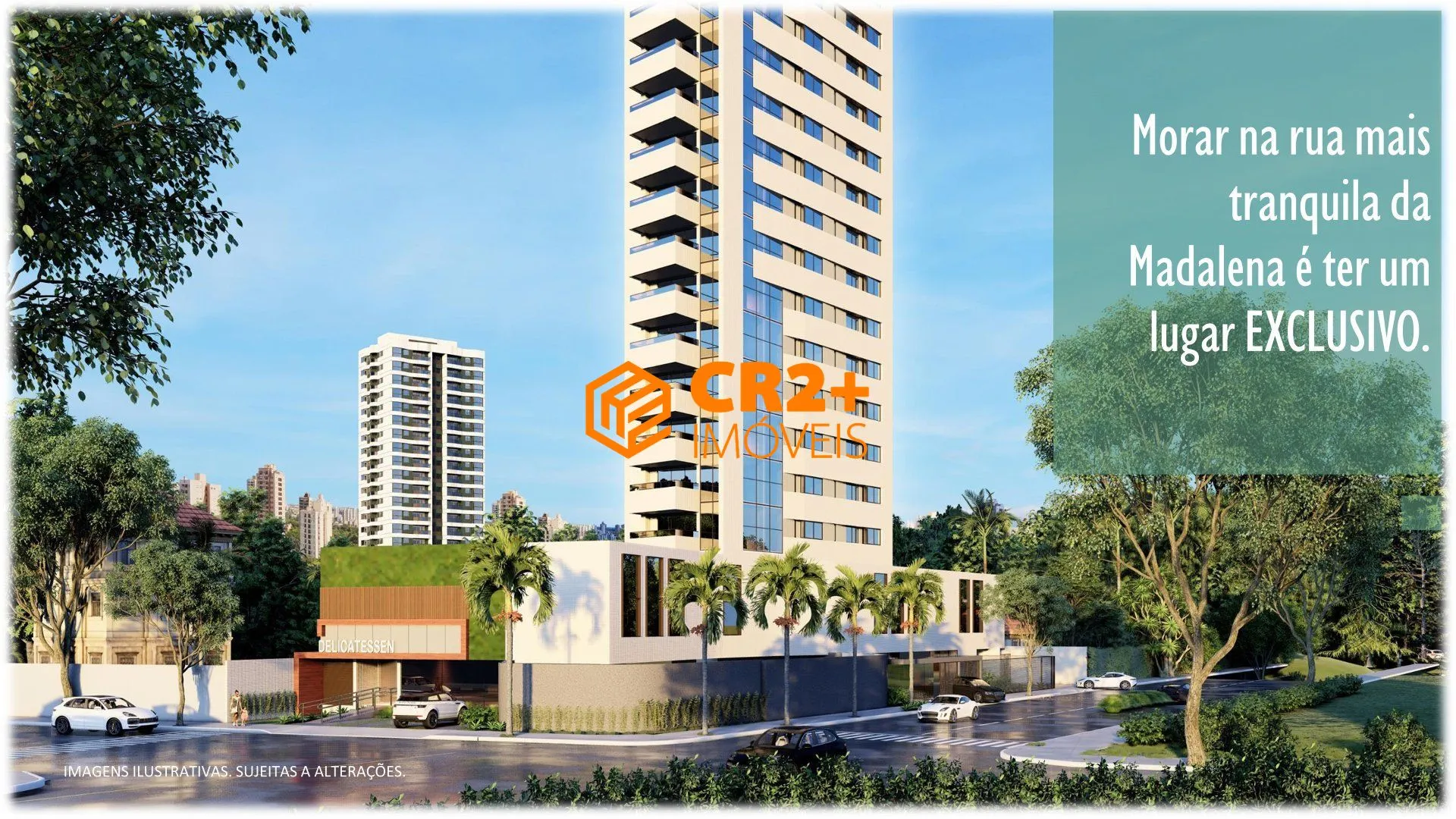 Imagem Vendo apartamento co 4 suites na Madalena -153m2