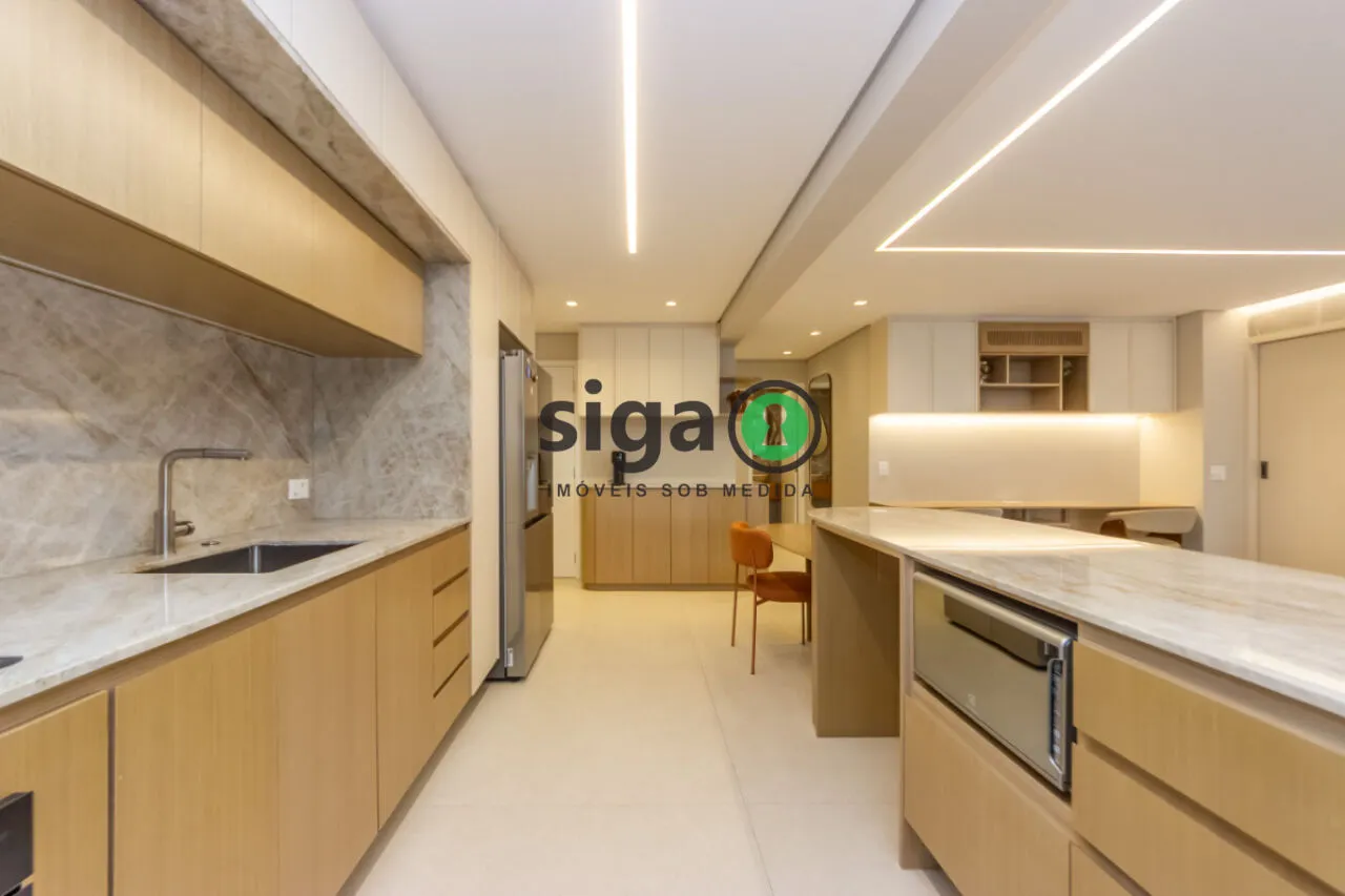 Imagem Apartamento no Brooklin, 149m², 3 suítes, varanda gourmet, 2 vagas, alto padrão, pronto