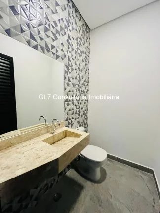 Foto do imóvel Casa a Venda com Piscina 3 Suítes sendo uma com Closet, Condomínio Indaiatuba SP