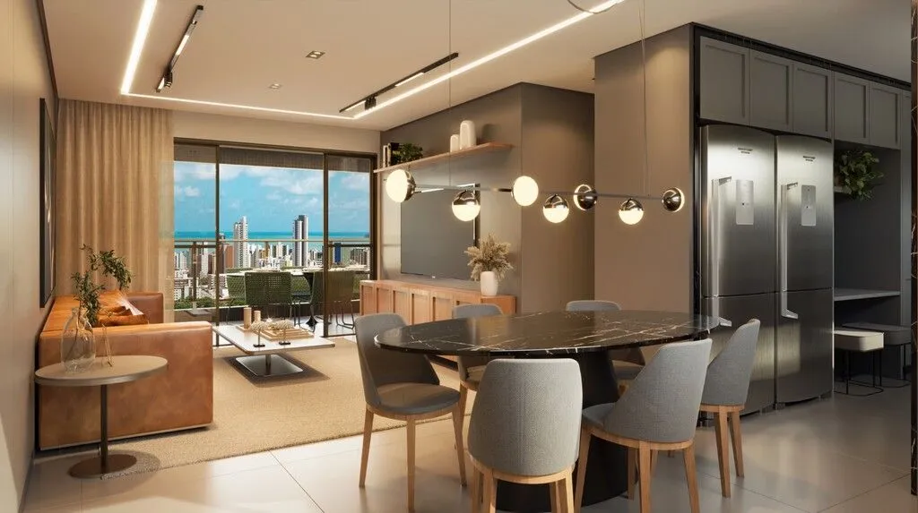 Imagem Apartamento com 3 quartos, 2 suítes e lazer completo no Jardim Luna. Conforto, localização estratégica e alto padrão em João Pessoa.
