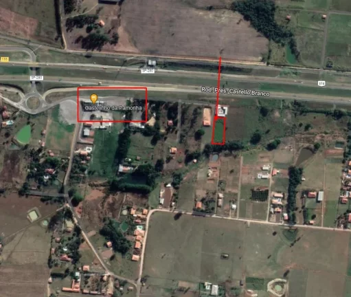 Imagem Fantástico terreno para chácara (COM ESCRITURA E REGISTRO) a venda em frente Rodovia castelo Branco KM 155 3.000m²