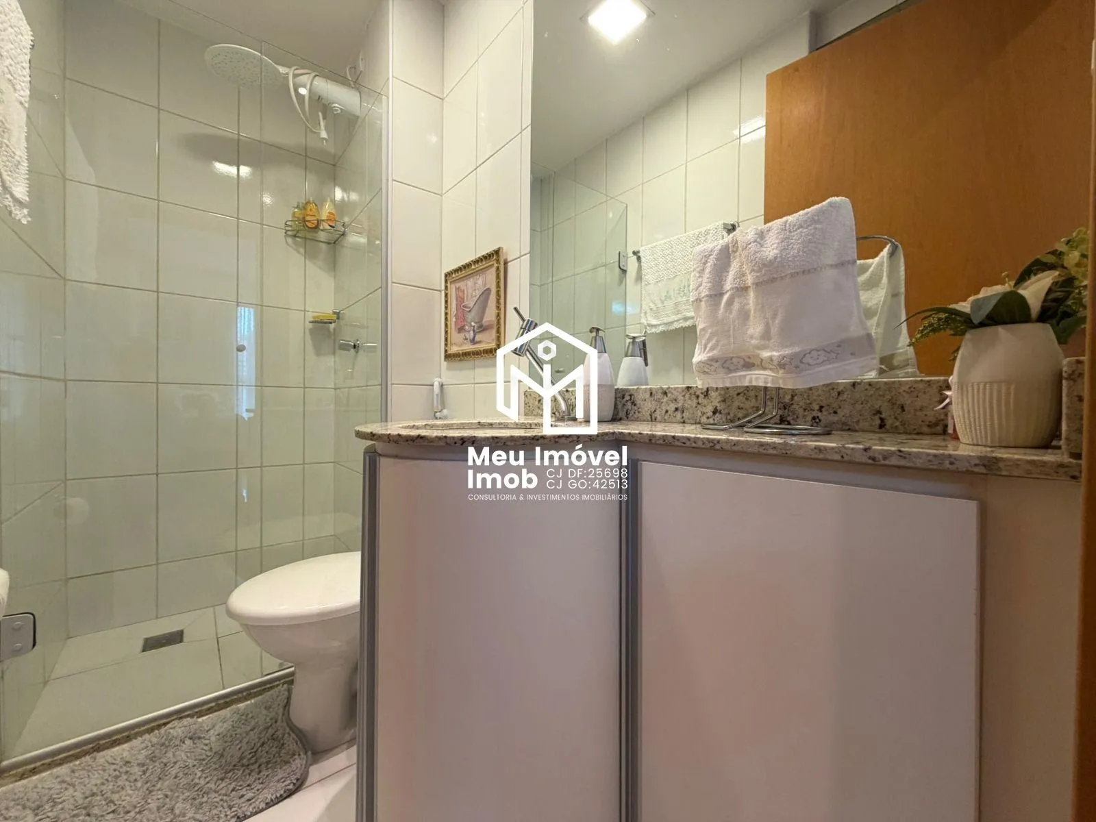 Imagem Joy Residence 2 Quartos 1 STE 1 Vaga Reformado Armários 50m²