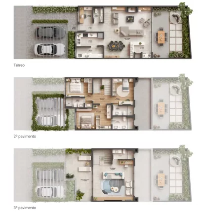 Foto do imóvel Casa de Condomínio com 3 Quartos à Venda, 416 m² em Rua Nossa Senhora Aparecida, 56 - Vila Conceição, Porto Alegre - RS