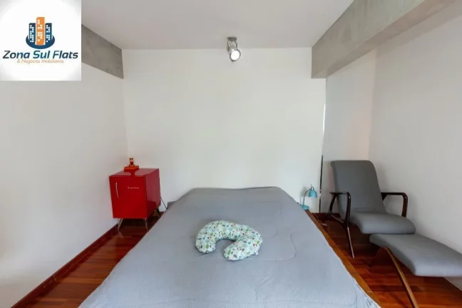 Imagem Apartamento Para Alugar No Itaim Bibi Com 2 Suítes e 1 Vaga - Mobiliado