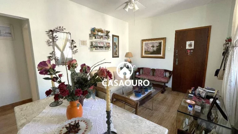 Imagem Apartamento com 3 quartos à venda, 85 m² por R$ 395.000 - Serra - Belo Horizonte/MG