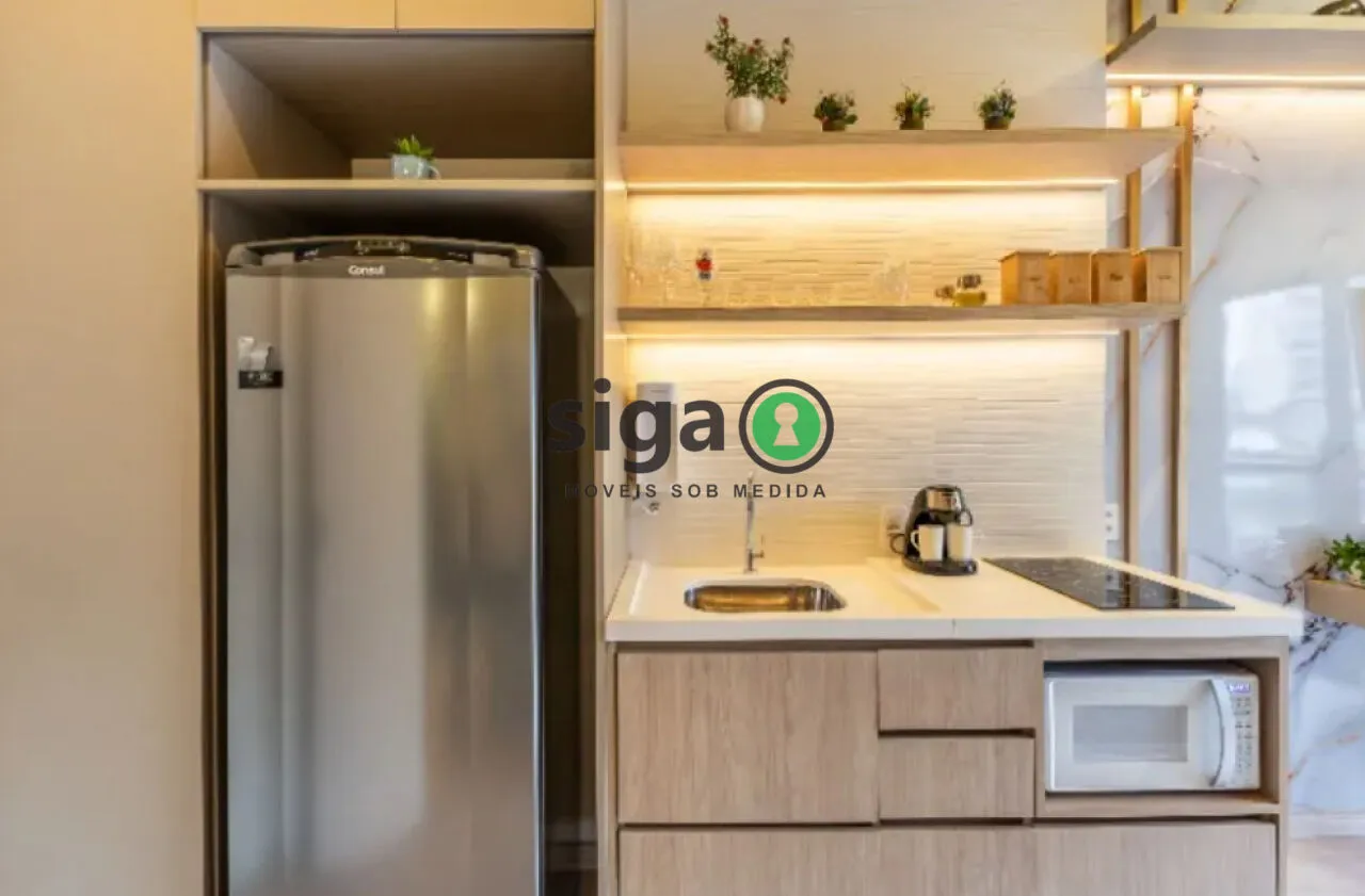 Imagem Apartamento de 27m² mobiliado à venda no Brooklin