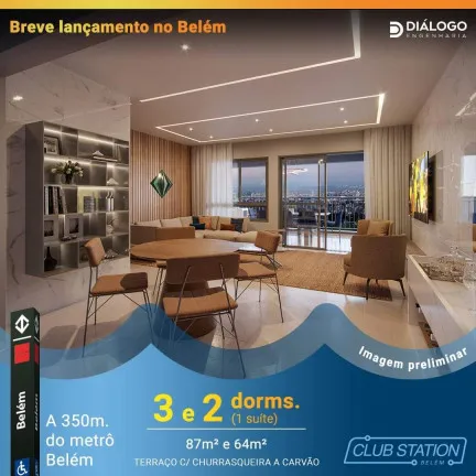 Foto do imóvel Apartamento com 3 Quartos à Venda, 64 m² em Quarta Parada - São Paulo