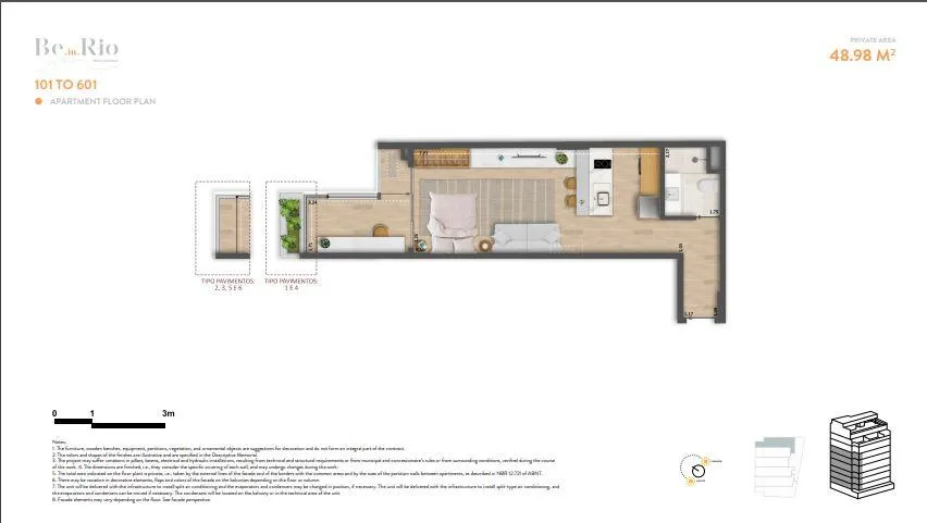 Imagem Lançamento B Rio Ipanema Gomes Carneiro 30 Apartamentos de Luxo