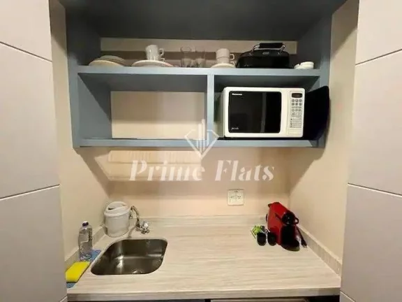 Imagem Flat disponível para venda no Transamérica Executive Jardins, com 28m², 1 dormitório e 1 vaga