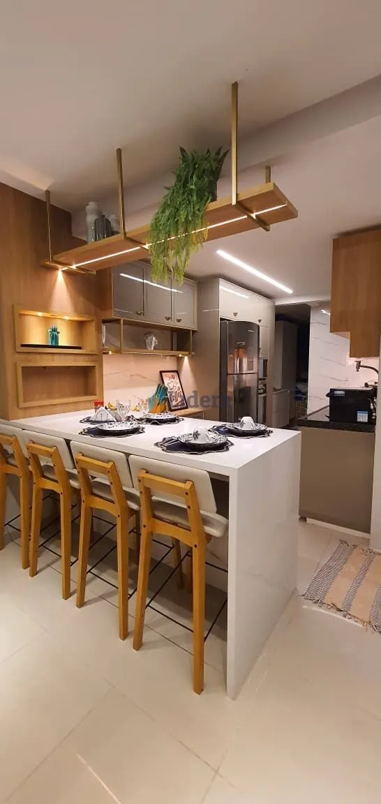 Imagem Apto totalmente mobiliado - 75m² - 2 quartos - em Intermares, Cabedelo/PB