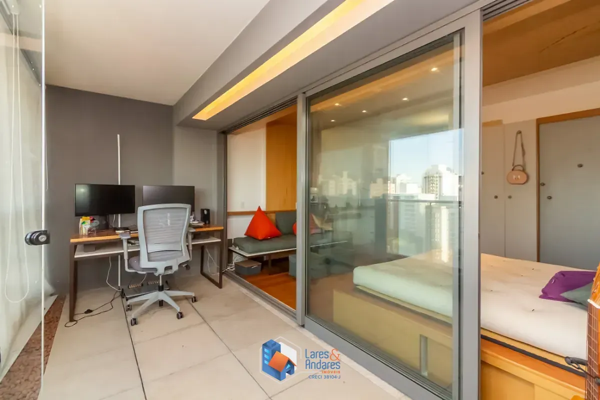 Imagem Apartamento para venda em Brooklin com 1 quarto, sendo 1 suíte, 41m²
