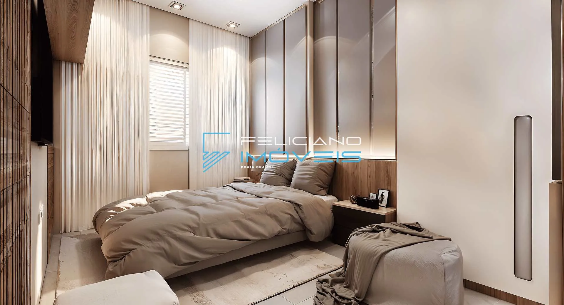 Imagem Apartamento com 2 quartos, Real, Praia Grande - R$ 677 mil, Cod: 4358