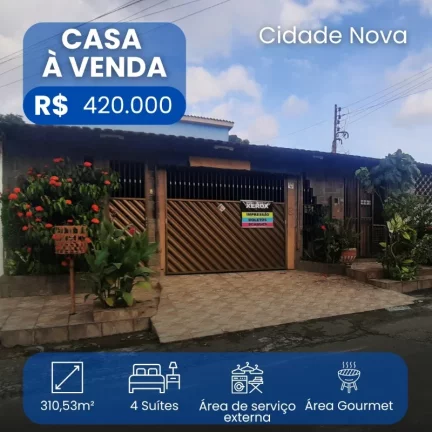 Foto do imóvel CASA RESIDENCIAL em MANAUS - AM, NOVO ALEIXO