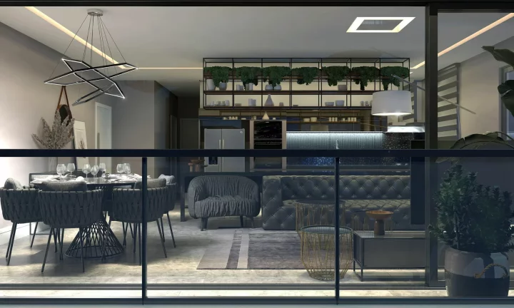 Imagem Apartamento com 4 dormitórios à venda sendo 4 suítes, 319.8 m² por - R$ 16.320.000,00 - Praia Brava - Itajaí/SC