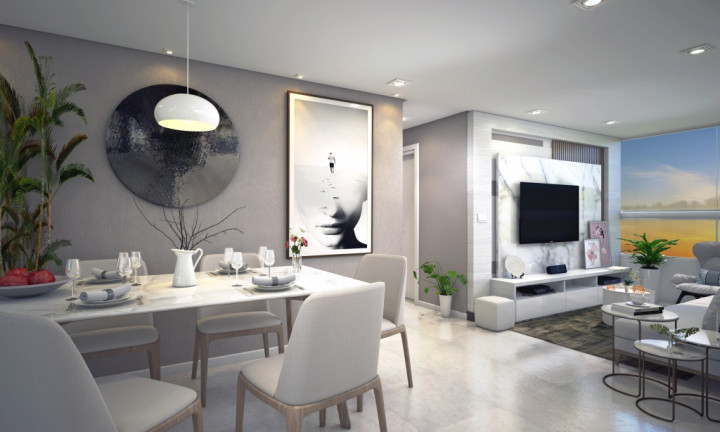 Imagem Apartamento com 2 Quartos à Venda, 73 m²em Guilhermina - Praia Grande