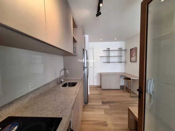 Imagem Apartamento com 1 suíte mobiliado na Vila Nova Conceição.