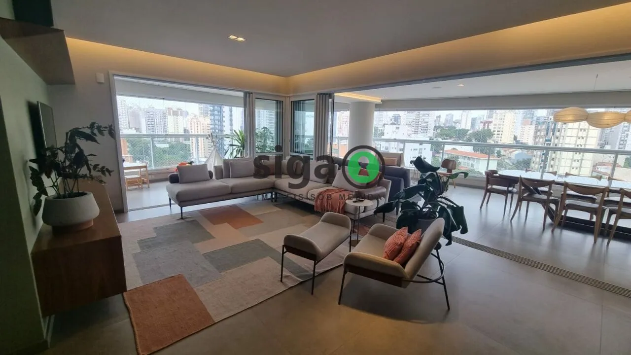Imagem Apartamento 254 metros 4 suítes 4 vagas e lazer completo na Vila Mariana