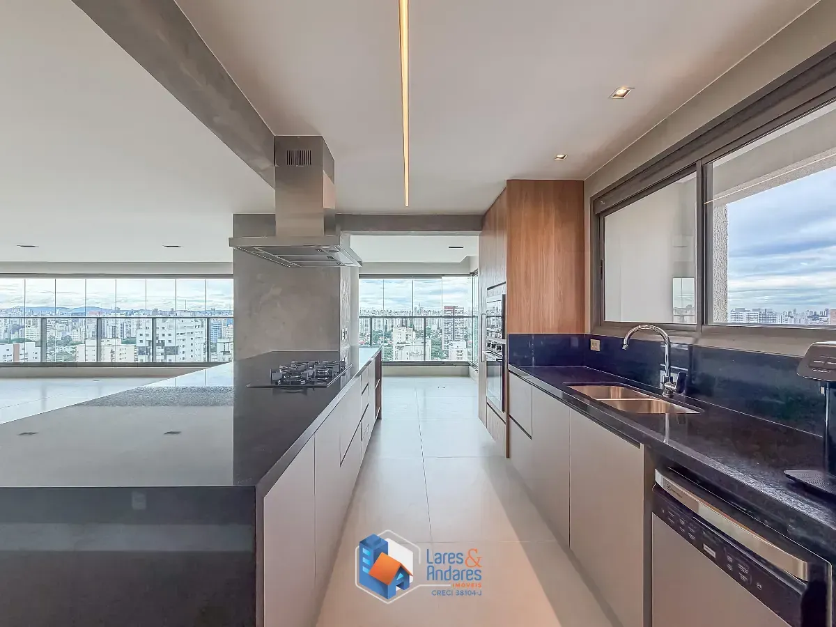 Imagem Apartamento para venda em Brooklin com 4 quartos, sendo 2 suítes, 190m²