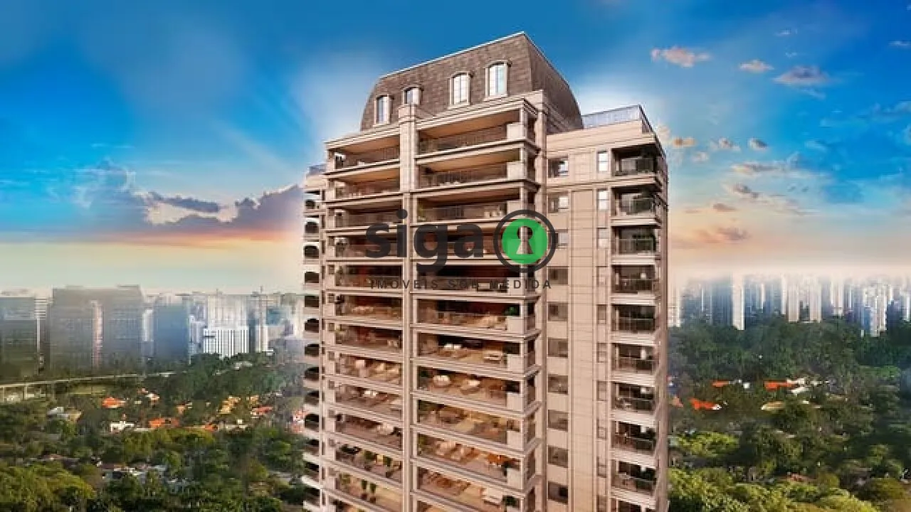 Imagem Apartamento 355m2 4 suítes e 5 vagas - Condomínio com quadra de tênis