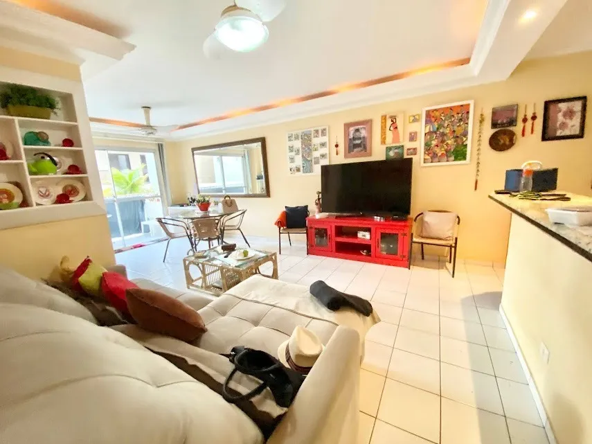Imagem Apartamento de 100m², Localização privilegiada! Jardim Tres Marias, Enseada Guarujá - SP.