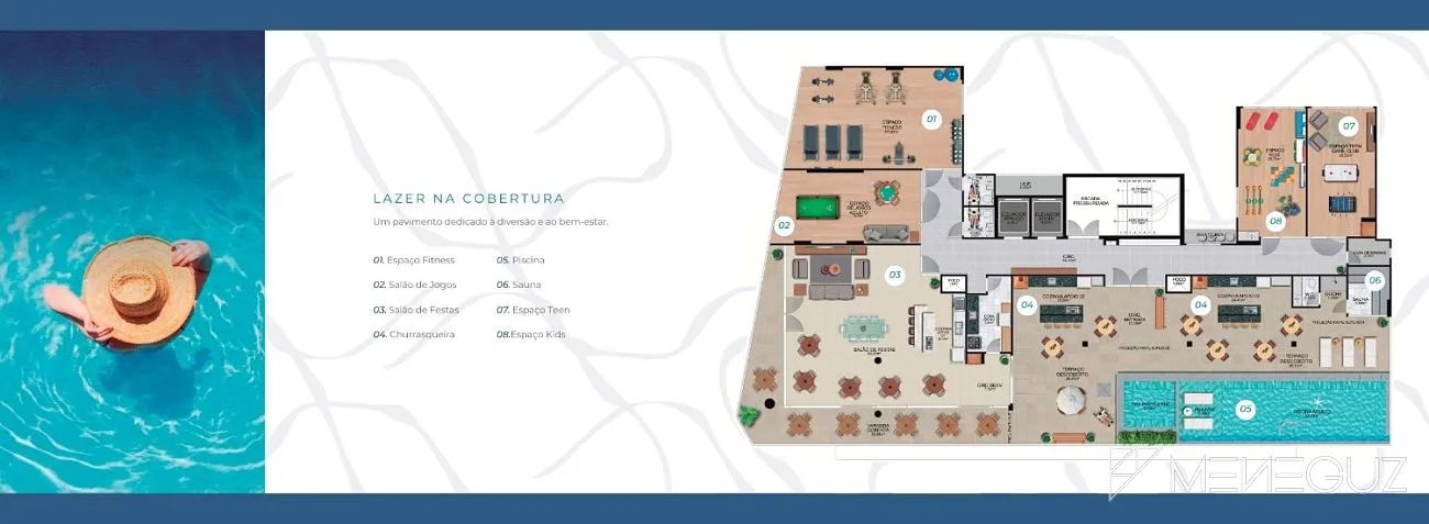Imagem Lançamento Infinity Residence da JCC Construtora é um empreendimento de alto padrão localizado na Praia da Cerca, em Guarapari.