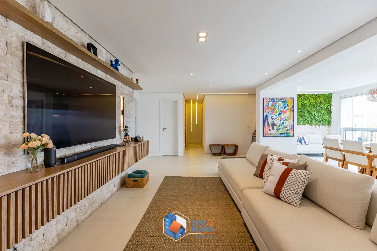 Foto do imóvel Apartamento para venda em Vila Mascote com 3 quartos, sendo 3 suítes, 135m² em Rua Palestina