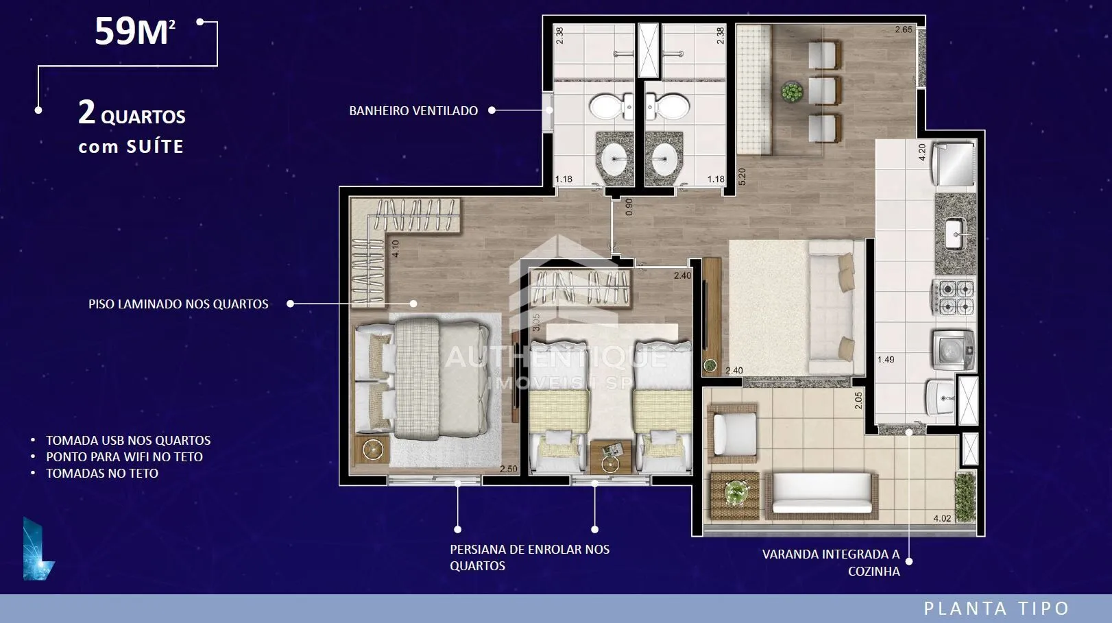 Imagem LIVING CONNECT VILA DAS MERCES - Apartamento no bairro Vila das Mercês à venda