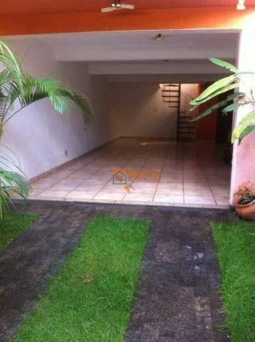 Imagem Sobrado com 3 dormitórios, 185 m² - venda por R$ 700.000,00 ou aluguel por R$ 4.308,00/mês - Parque Continental II - Guarulhos/SP