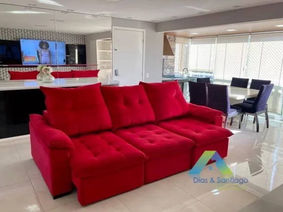 Foto do imóvel SANTO ANDRÉ Apartamento 140M² MOBILIADO, 4 dormitórios, 2 suítes, 4 VAGAS, ótima localização e valor !!!