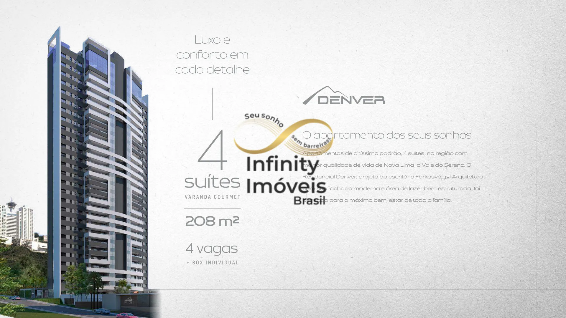 Imagem Denver - Apartamento à venda no bairro Vale do Sereno - Nova Lima/MG