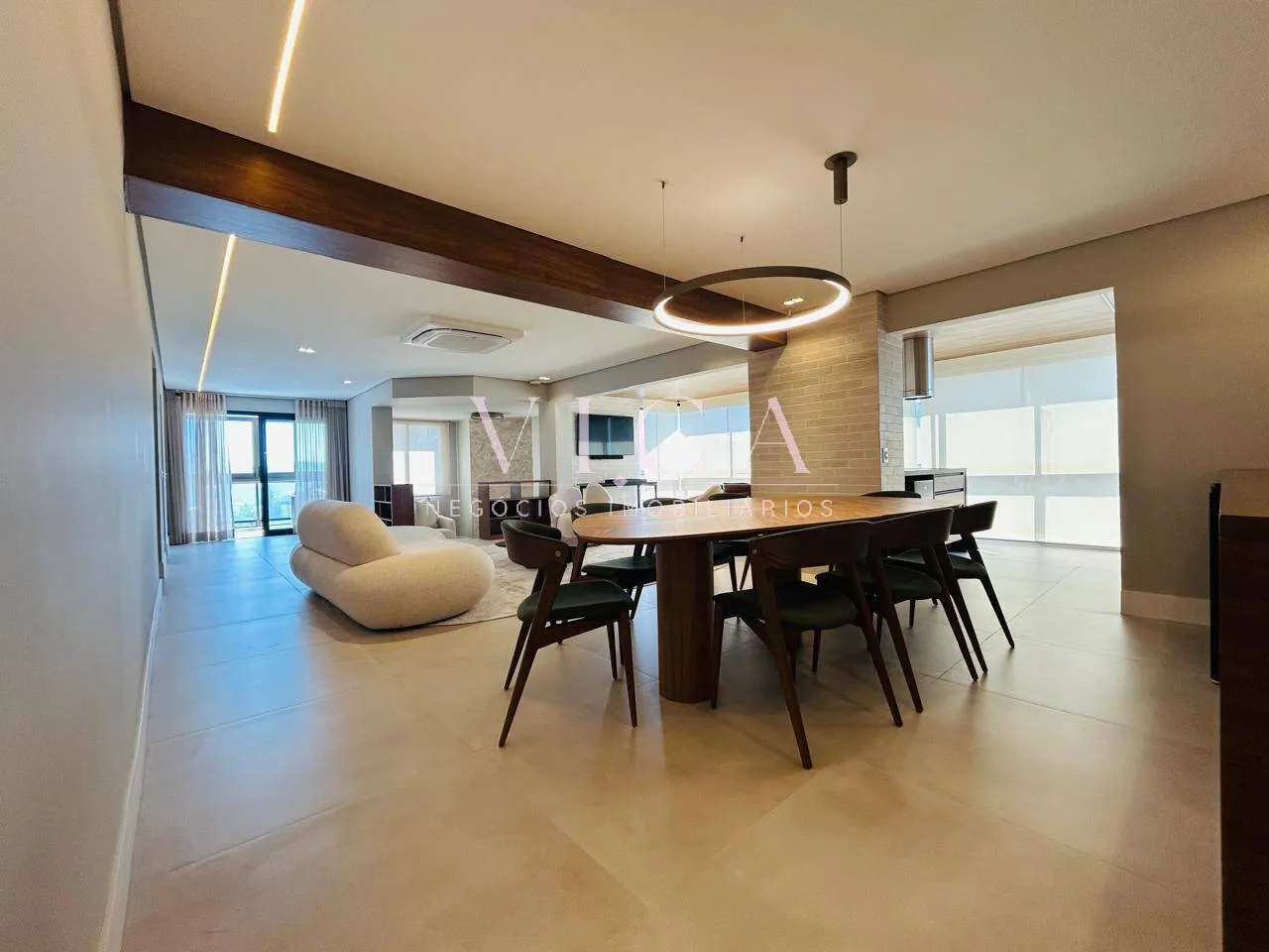 Imagem Apartamento mobiliado com 287 m² a venda por R$ 4.490.000 Alphaville/SP