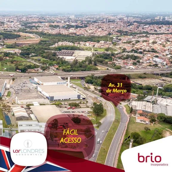 Imagem Apartamento com 2 Quartos à Venda, 47 m² em Centro - Votorantim