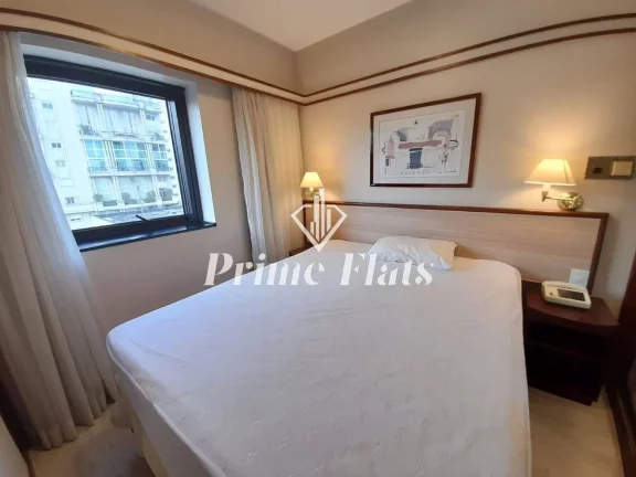 Imagem Flat disponível para venda no Le Premier, com 28m², 1 dormitório e 1 vaga