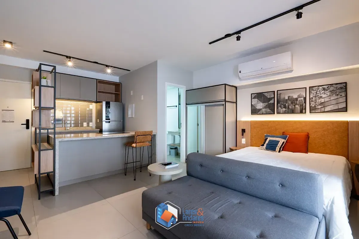 Imagem Studio para venda em Campo Belo com 1 quarto, 40m²