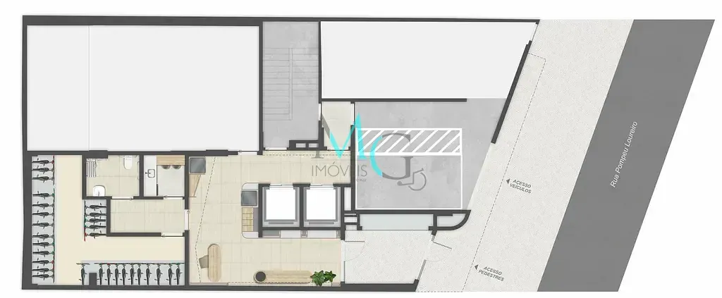Imagem Cobertura Horizontal à venda 1 Quarto 80.01M² Copacabana Rio de Janeiro - RJ | Ben in Rio Pompeu Loureiro 110