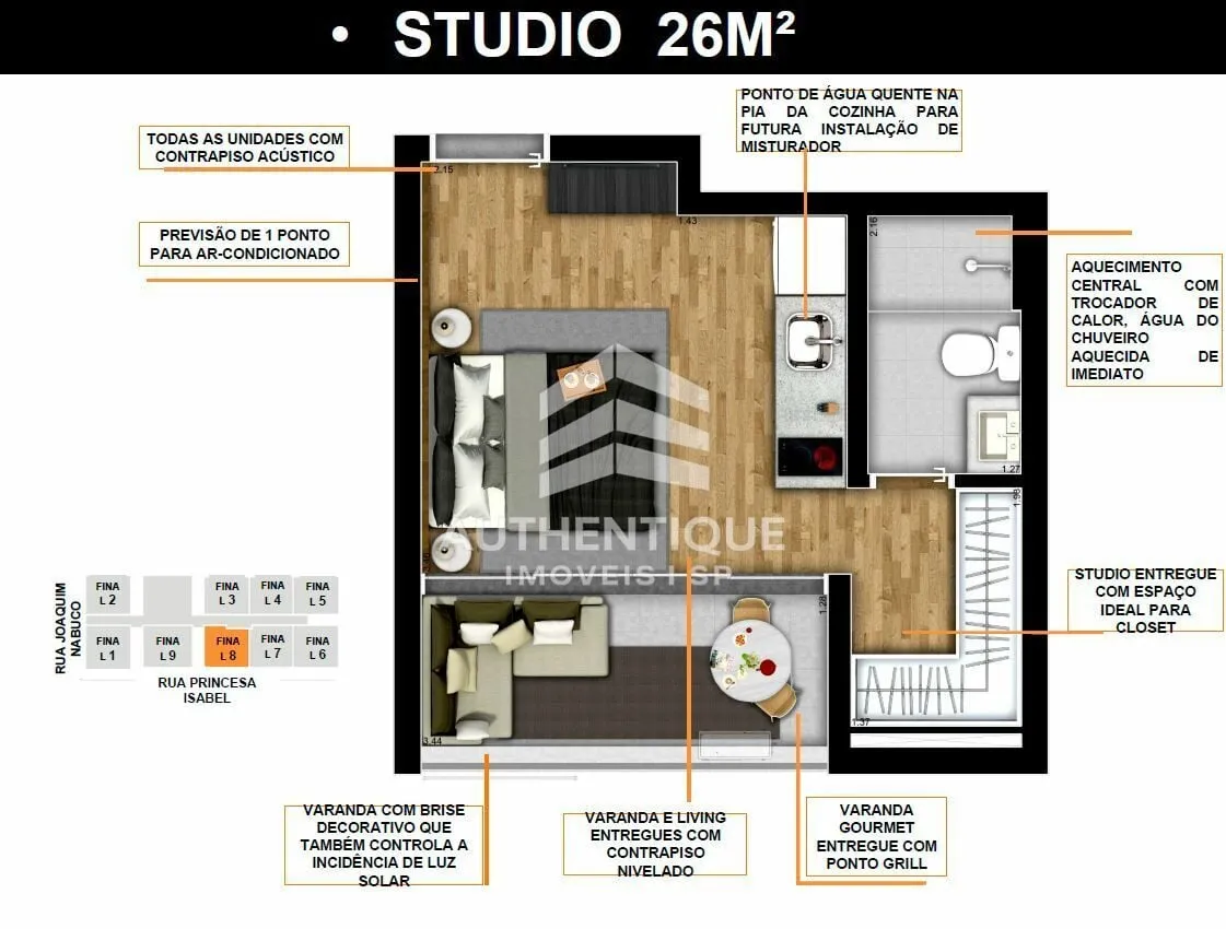 Imagem Just Brooklin - Apartamento à venda em São Paulo/SP