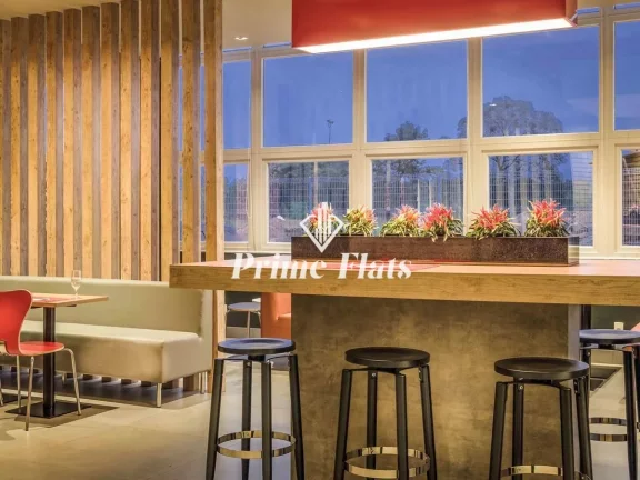 Imagem Flat disponível para venda no Hotel ibis Assis Brasil, com 18m², 1 dormitório, e 1 vaga de garagem