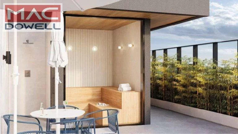 Imagem STAGE - Apartamento 83,87 m² com 2 Quartos (1 Suite) e Varanda