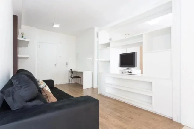 Foto do imóvel Apartamento à venda na Vila Olímpia, com 1 suíte, 1 banheiro, 1 vaga e 44m².