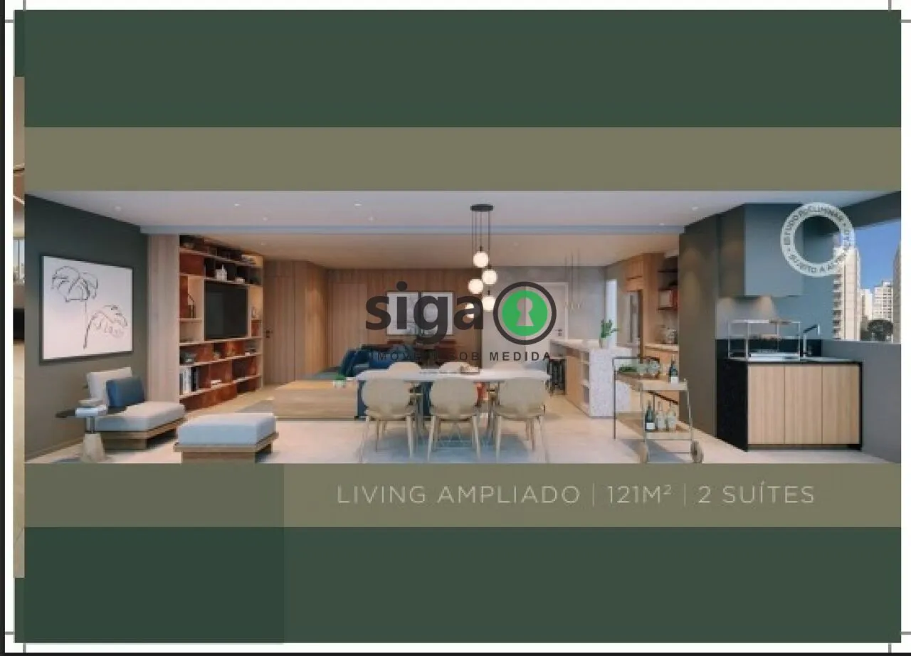 Imagem Apto novo - 3 Suites em Moema