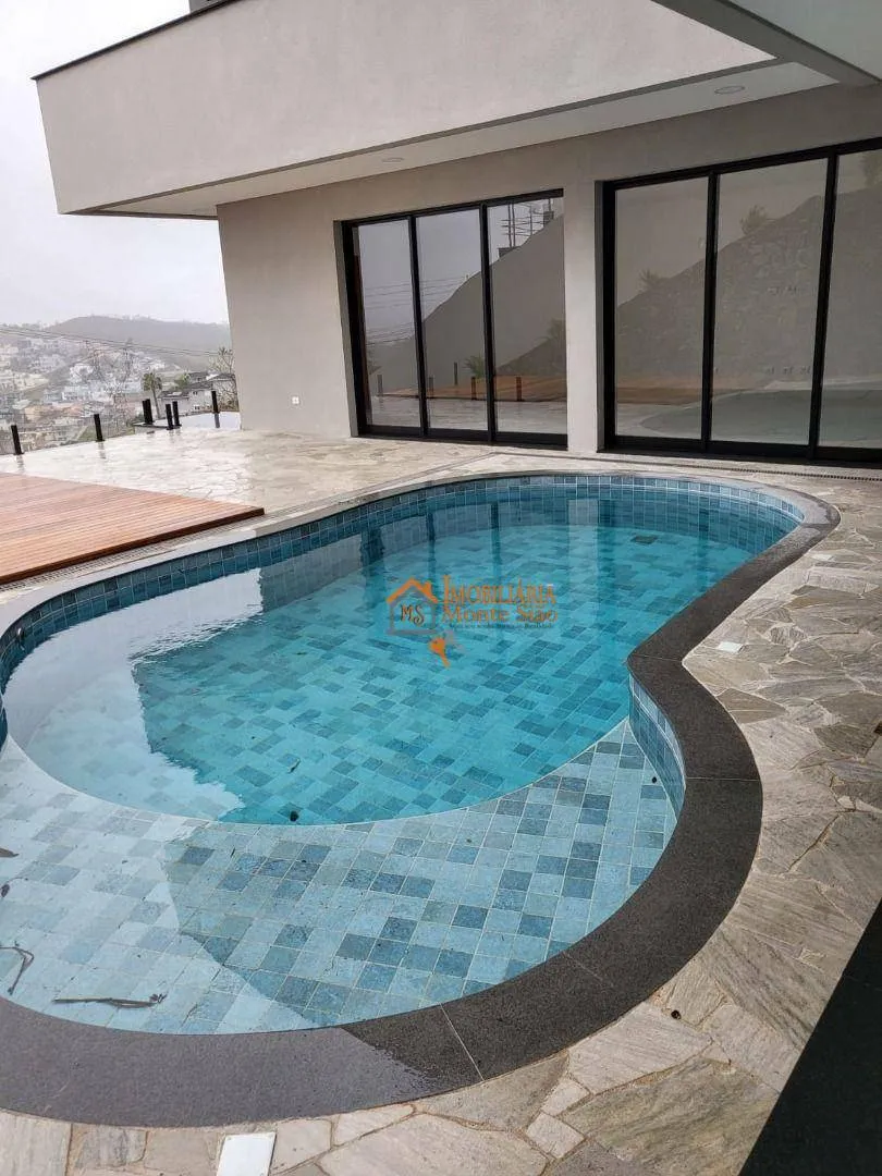 Imagem Sobrado com 3 dormitórios, 350 m² - venda por R$ 3.200.000,00 ou aluguel por R$ 18.000,00/mês - Jardim Imperial Hills III - Arujá/SP
