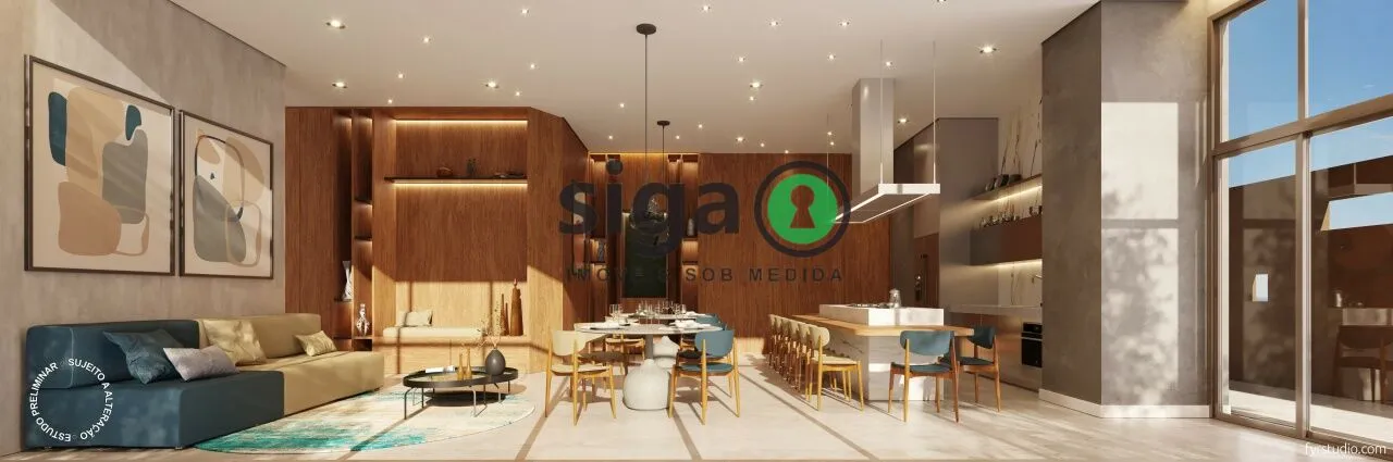 Imagem Apartamento com 3 suítes, 2 vagas à venda em Moema.